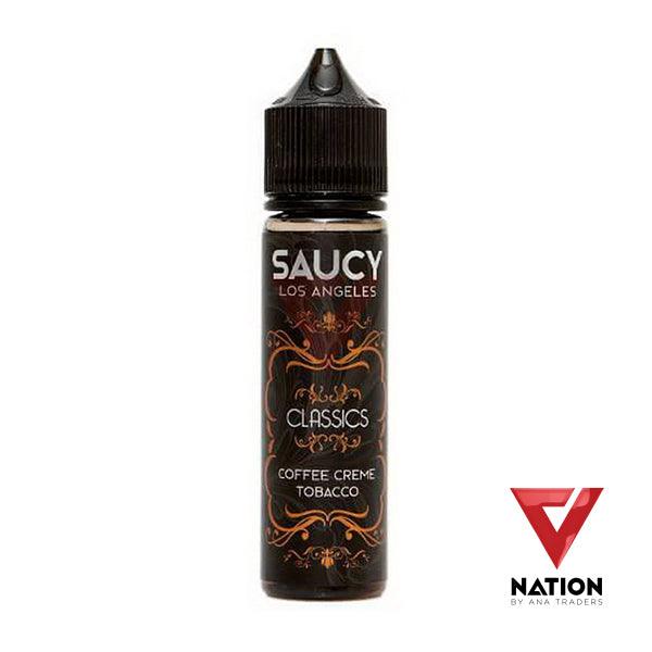 COFFEE CREME TOBACCO 60ML BY SAUCY CLASSICS - V Nation by ANA Traders - Vape Store