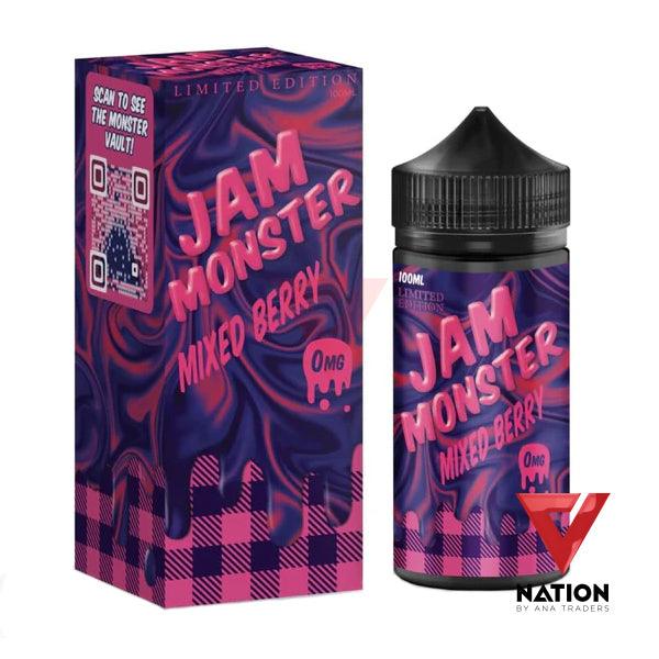 MIXED BERRY 100ML BY JAM MONSTER - V Nation by ANA Traders - Vape Store