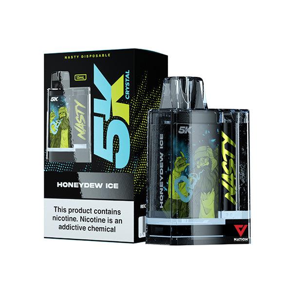 NASTY FIX HONEYDEW ICE 5000 PUFF 5% - V Nation by ANA Traders - Vape Store
