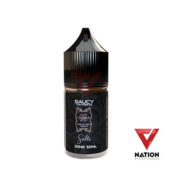 VANILLA XTREME TOBACCO 30ML BY SAUCY CLASSICS SALTS - V Nation by ANA Traders - Vape Store