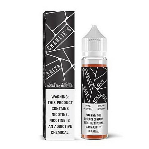 BLACK SWEET APPLE ICE SUB OHM SALTS 60ML BY CHARLIE'S SALTS EJUICE - V Nation by ANA Traders - Vape Store