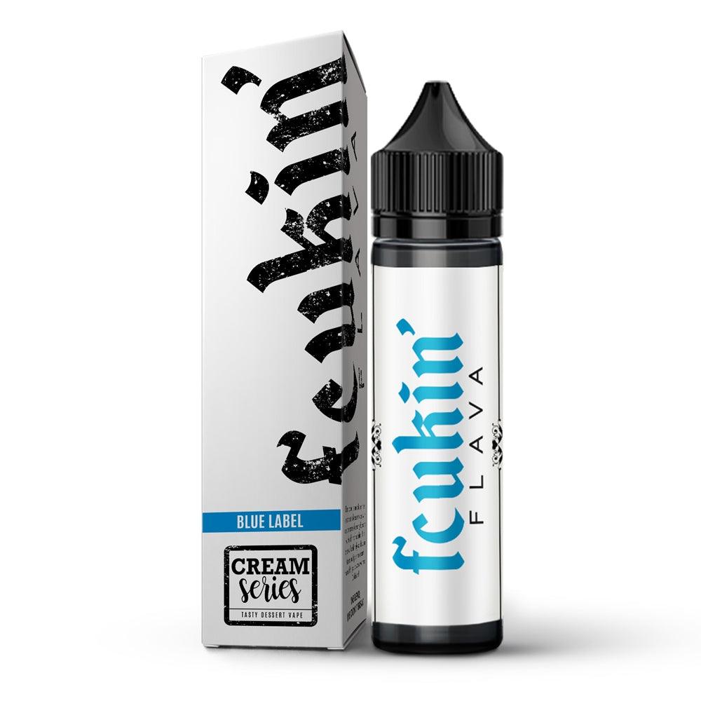 Blue Label 60ml by Fcukin’ Flava Cream Series - V Nation by ANA Traders - Vape Store