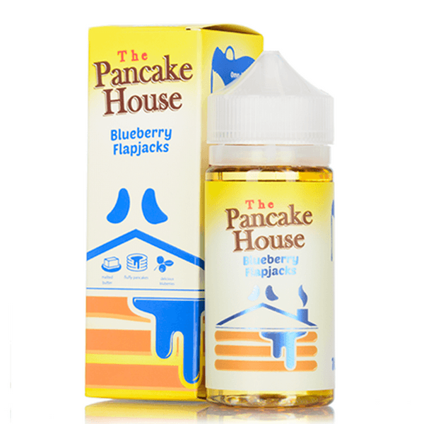 Blueberry Flapjacks 100ml by The Pancake House by Gost Vapour - V Nation by ANA Traders - Vape Store