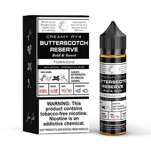 BUTTERSCOTCH RESERVE 60ML BY BASIX SERIES BY GLAS E-LIQUID - V Nation by ANA Traders - Vape Store