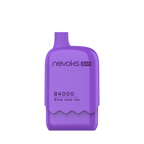 NEVOKS B4000 BLUE RAZZ ICE 5% 4000 PUFFS