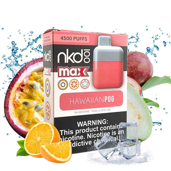 NKD HAWAIIAN POG 5% 4500 PUFFS