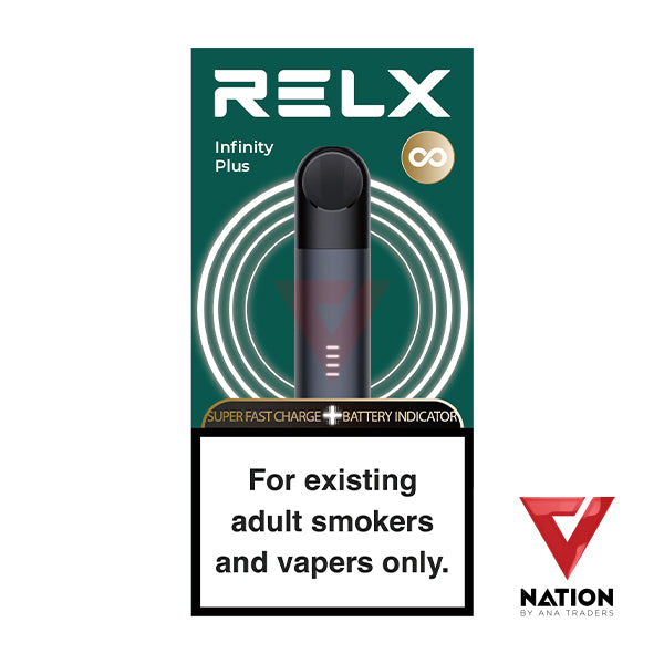 RELX INFINITY PLUS DEVICE BLACK PHANTOM