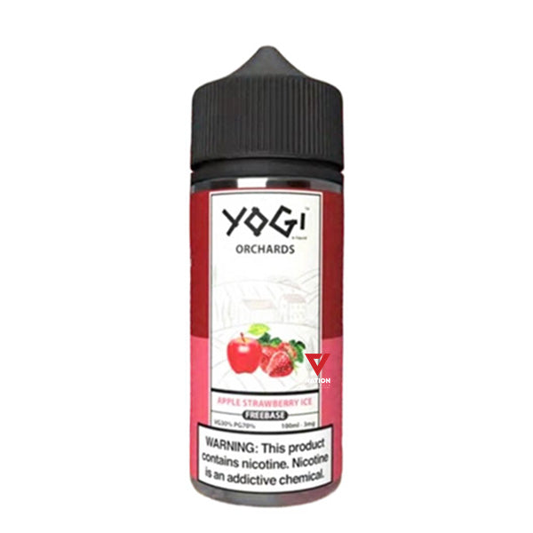 YOGI ORCHARDS APPLE STRAWBERRY ICE 100ML