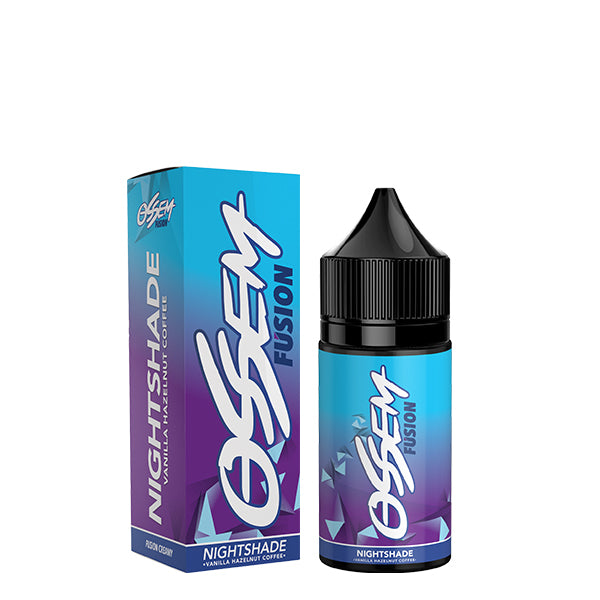 VANILLA HAZELNUT COFFEE NIGHTSHAD 30ML SALT BY OSSEM FUSION SERIES
