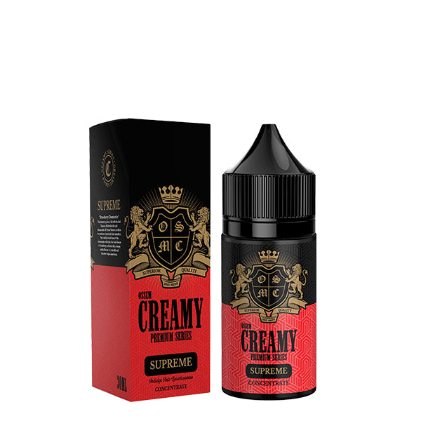 STRAWBERRY CHEESECAKE SUPREME 30ML SALT BY OSSEM CREAMY SERIES
