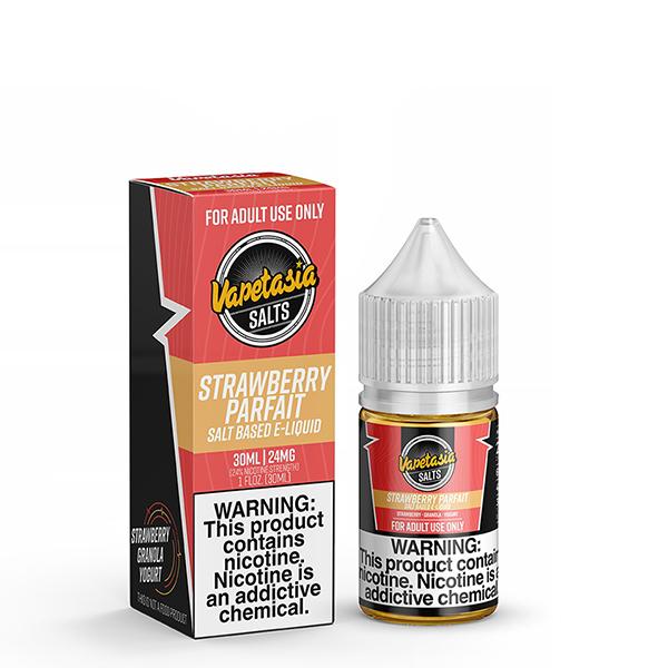 STRAWBERRY PARFAIT 30ML VAPETASIA SALTS
