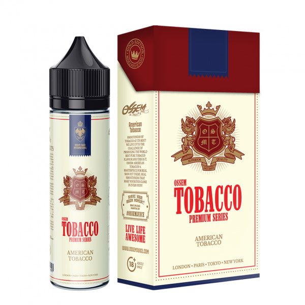 AMERICAN  TOBACCO 60ML BY FANTASTIC OSSEM TOBACCO  SERIES
