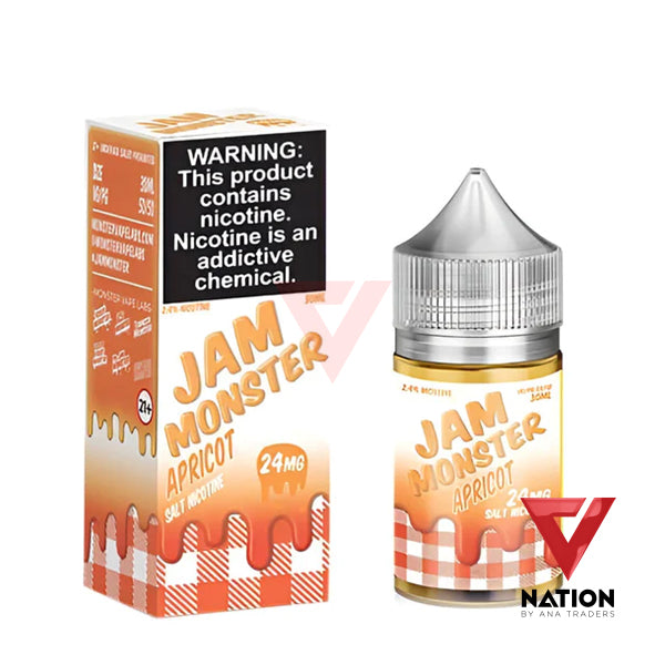 APRICOT 30ML BY JAM MONSTER SALT