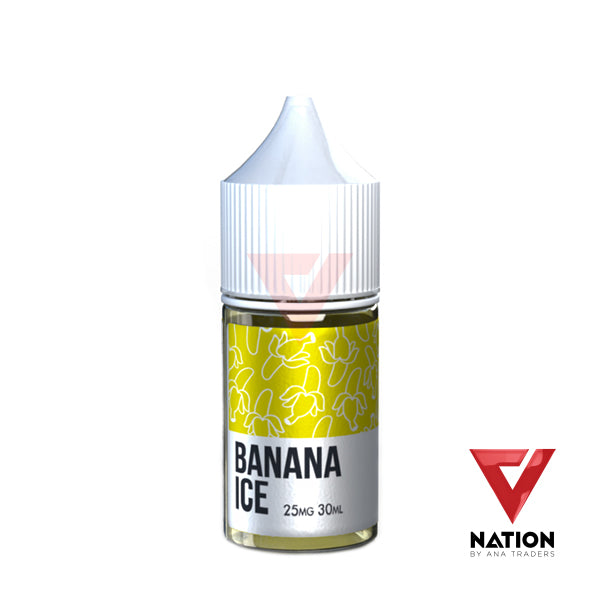 BANANA ICE 30ML BY SAUCY SWEETS SALTS