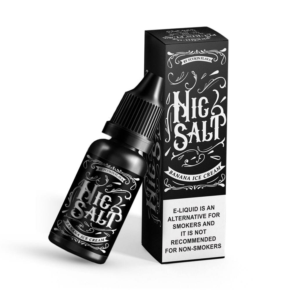 Banana Ice Cream 30ml by Fcukin' Flava Salt Edition