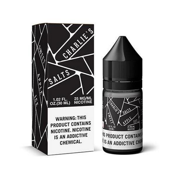BLACK SWEET APPLE ICE 30ML BY CHARLIE'S SALTS