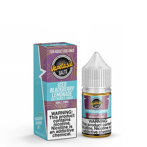 BLACKBERRY LEMONADE 30ML BY VAPETASIA EJUICE ICED SALTS