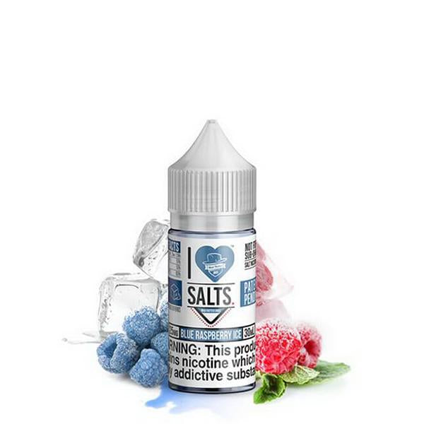 Blue Raspberry Ice 30ml Ejuice by I Love Salts by Mad Hatter