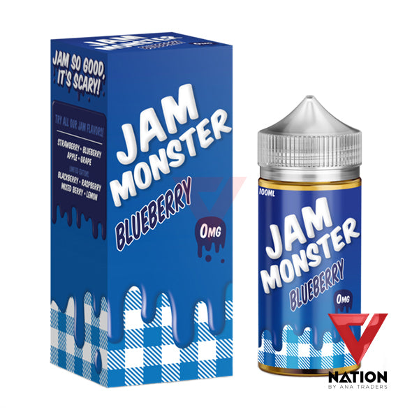 BLUEBERRY 100ML BY JAM MONSTER