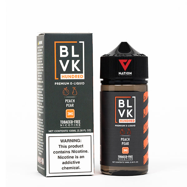 BLVK HUNDRED PEACH PEAR 100ML