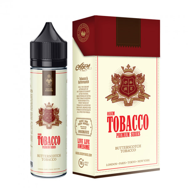 BUTTERSCOTCH TOBACCO 60ML BY FANTASTIC OSSEM TOBACCO  SERIES