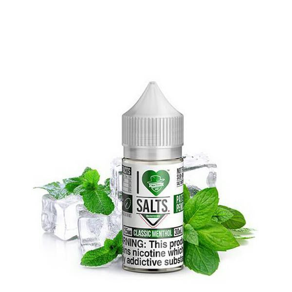 Classic Menthol 30ml by I Love Salts by Mad Hatter