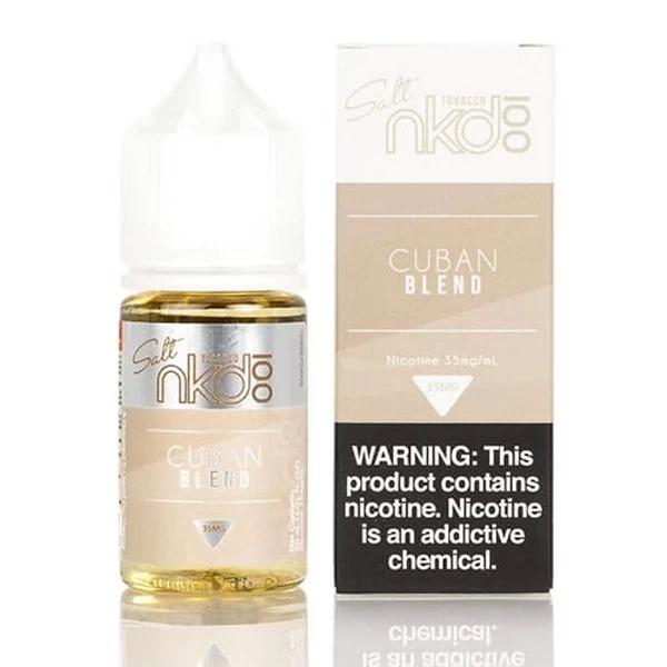 CUBAN BLEND SALT 30ML BY NAKED 100