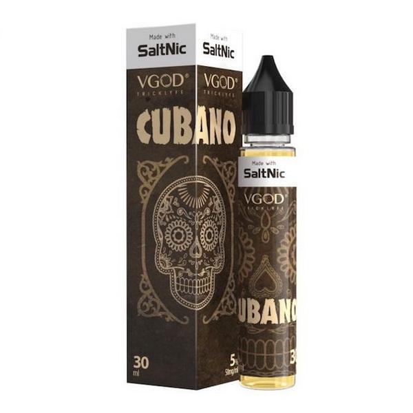 CUBANO 30ML BY VGOD SALTNIC