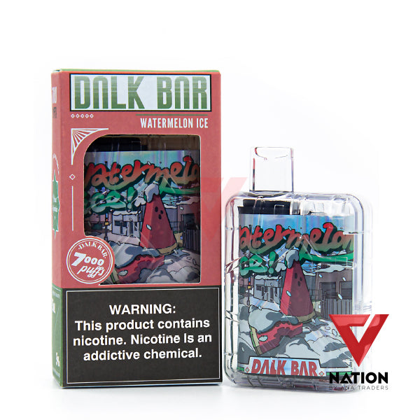 DALKBAR WATERMELON ICE 5% 7000 PUFFS