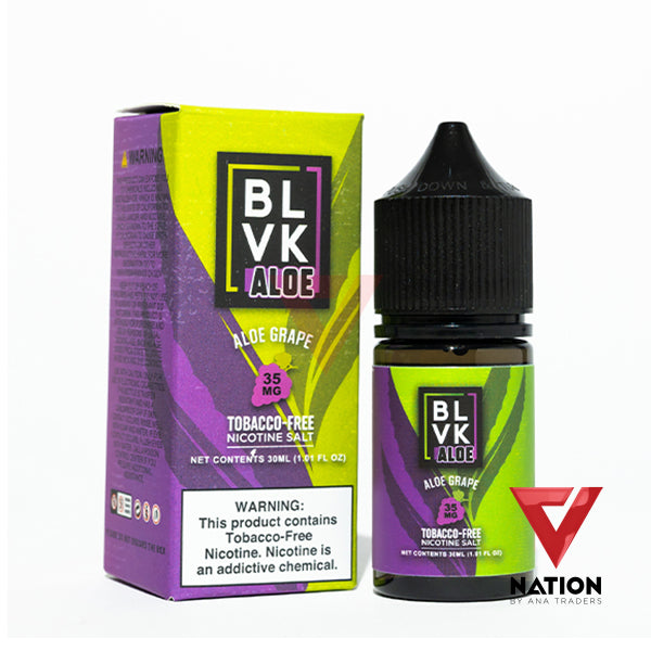 GRAPE ICED 30ML BY BLVK ALOE SALT