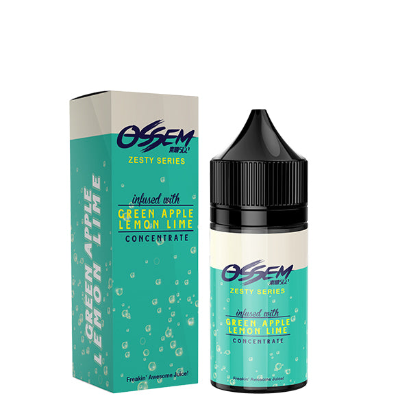 GREEN APPLE LEMON LIME 30ML BY OSSEM ZESTY SERIES