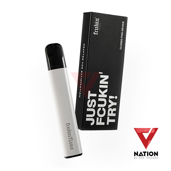 JUST FCUKIN’ TRY (J.F.T) CLOSED POD BY FCUKIN’ FLAVA.