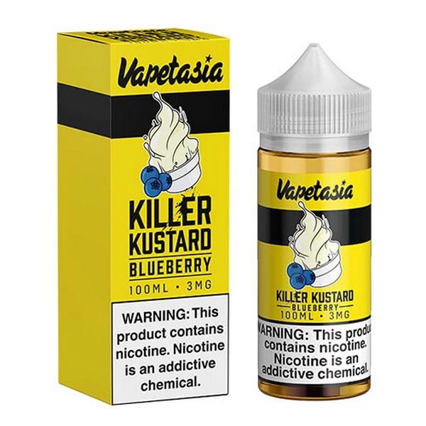 Killer Kustard Blueberry 100ml by Vapetasia