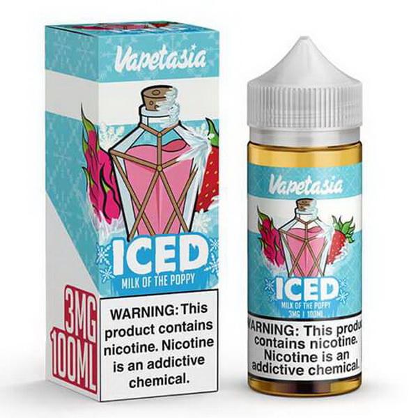 MILK OF THE POPPY 100ML BY VAPETASIA EJUICE ICED