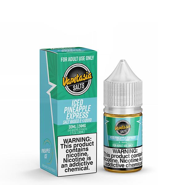 PINEAPPLE EXPRESS 30ML BY VAPETASIA EJUICE ICED SALTS