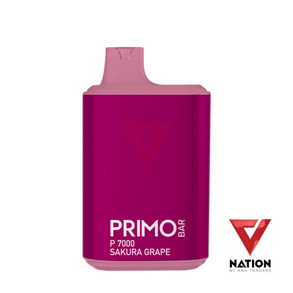 PRIMO BAR SAKURA GRAPE 5% 7000 PUFF