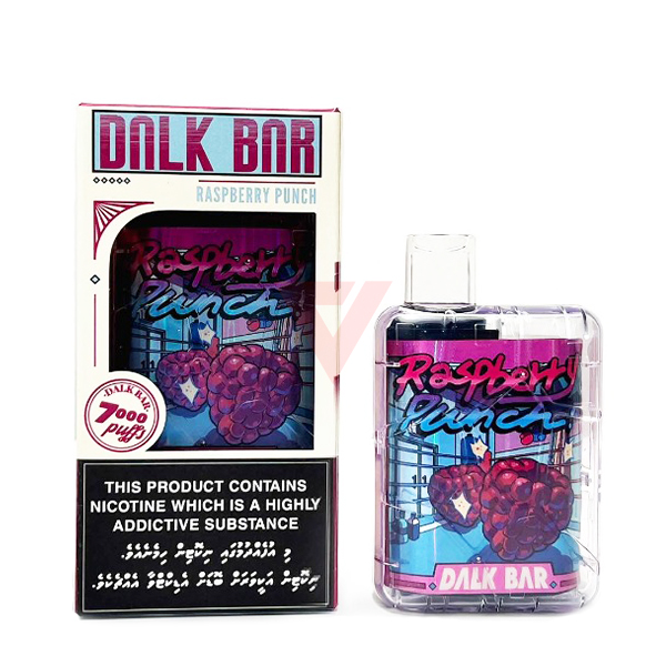 DALKBAR RASPBERRY PUNCH 7000 PUFFS