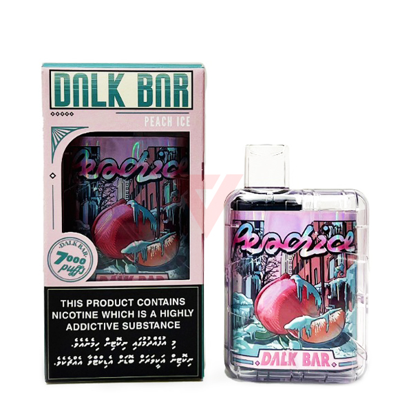 DALKBAR PEACH ICE 7000 PUFFS