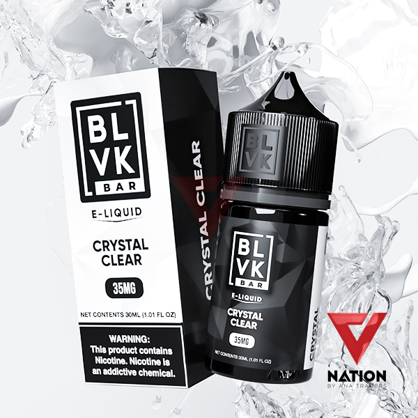 CRYSTAL CLEAR 30ML BY BLVK BAR