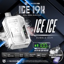 NEVOKS BAR ICE BUBBLE GUM 2% 19K PUFFS (ICE ICE)