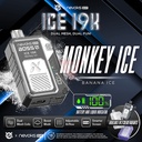 NEVOKS BAR ICE BANANA ICE 2% 19K PUFFS (MONKEY ICE)
